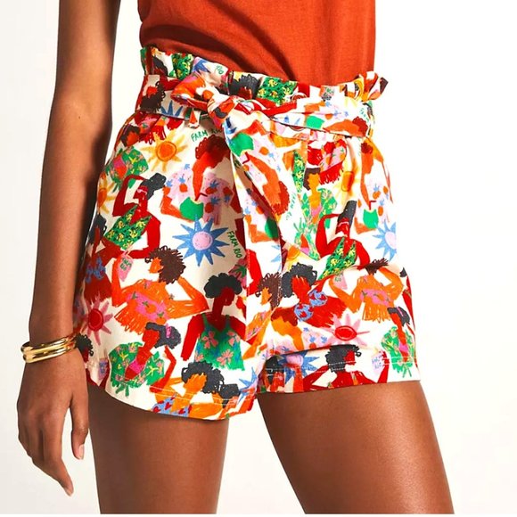 FARM Rio x Anthropologie Sunday Beach Shorts